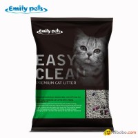 bentonite strong clumping cat litter bulk cat litter wholesale 1-3.5 mm colorful