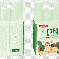 Natural Quickly Clumping and Highly Absorbent Tofu Cat Litter