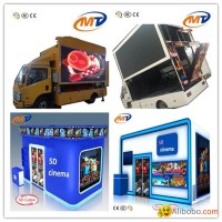 5d cinema cabin truck mobile cinema outdoor game machine