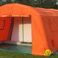 Large inflatable tent