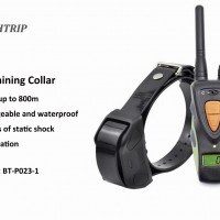 Amazon 800M Waterproof Rechargeable LCD Dog Training Collar