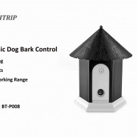 Ultrasonic Outdoor Dog Bark Controller in Birdhouse Shape