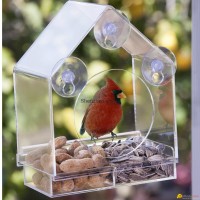 Custom acrylic bird feeder