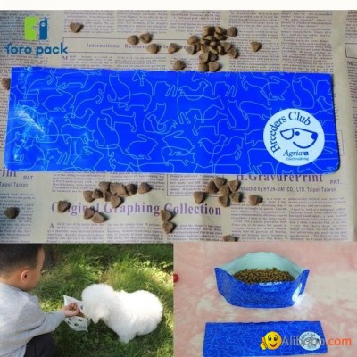 Customized logo printing Portable pet feederpicture1