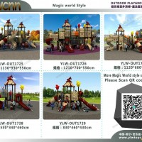 YLW amusement outdoor playground equipment for kids park