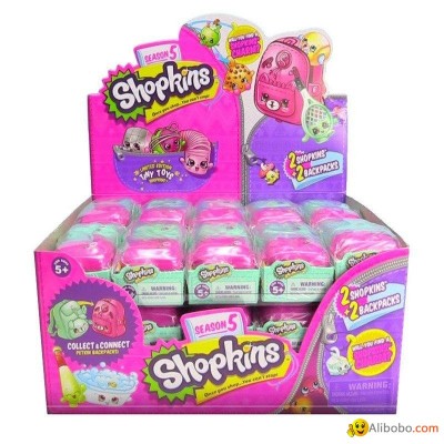 Shopkins SEASON 5 Blind Basket 2 Packs with BackPack Case of 30 Total 60 Shopkinpicture1