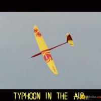 2M wingspan Composite Rc glider Typhoon in full carbon version