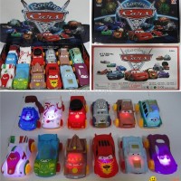 cars 2 simulation vinyl plastic toy car with light