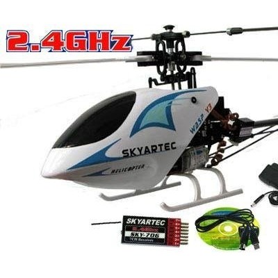 6 CH WASP V3 3D Aerobatic RC Helicopter RTF w/ Gyro + Servo + Brushless + Li-Popicture1