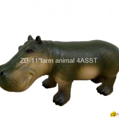 10"hippo figure  toypicture1