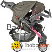 Evenflo Aura Stroller and Embrace Infant Car Seat in Alhambra