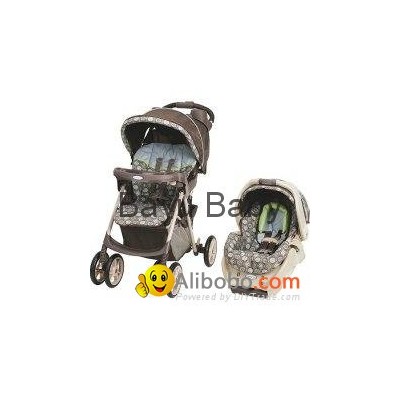 Graco Spree Travel System - Barcelona Bluegrass 7E03BRB3picture1