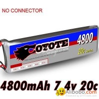 Coyote 4800mah 7.4v 20C lipo akku battery RC model