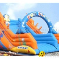 inflatable slide