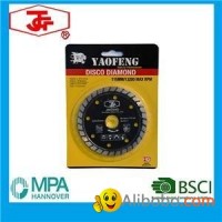 115mm Turbo Diamond Saw Blade Hot Pressed