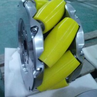 A set of 15inch(375mm) mecanum wheel with PU roller(Load cacipity 4500KG) NM375A