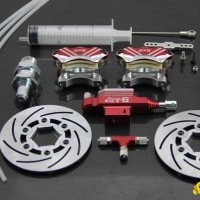 Front hydraulic brake V2 -4 Piston for baja 5b /5t