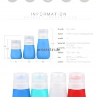 T2 silicone salad refilled  packing bottle