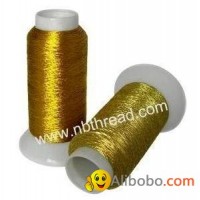 Metallic embroidery thread