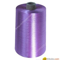 Dyed viscose rayon yarn