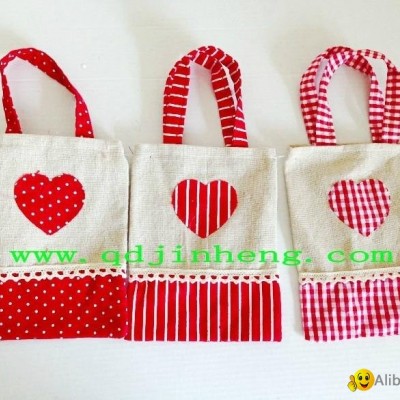 cotton handbag with handlingpicture1