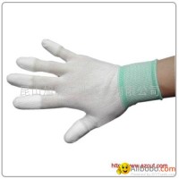 PU Finger Coated Gloves