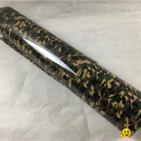 50cm*25m green army camouflage PU heat transfer film iron on clothes