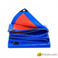 BLUE AND ORANGE TARPAULIN