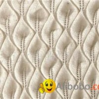 100% polyester double knit pique fabric with absorbency moisture Knitted Fabric