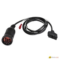 MOLEX 3.0 22PIN MALE TO J1939 9P MALE j1939 connector 9 pin cable For Transport