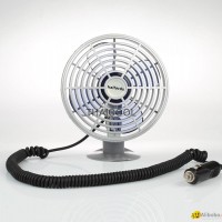 5" mini oscillating car fan with two speed