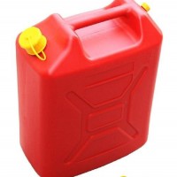 20L Plastic jerry can diesel fuel petrol water jerrycan + flexible spout