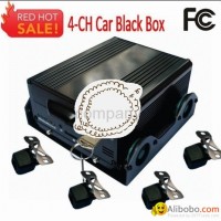 4-CH Car Black Box with 3G for Vehicles, GPS Tracking Car Black Box