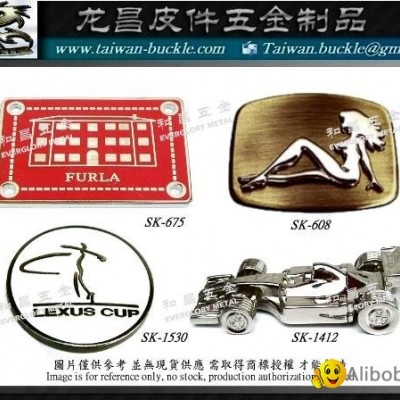 Customized Metal logo nameplate，Made in Taiwanpicture1