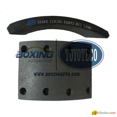 BRAKE LINING FOR KAMAZ TRUCK, SIZE: 188*140*17/11.5MMpicture1