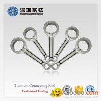 Titanium Alloy Casting and Forged Connecting Rod for Sale