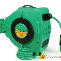 automatic retractable garden hose reel