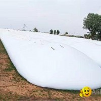 8ft 9ft10ft Agricultural white/black Silage storage bag Heavy duty pe plastic gr