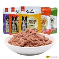 Chicken in Gravy Dog Pouch Food OEM