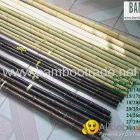 Black  bamboo poles