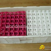 Folding plastic basket