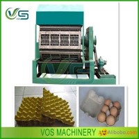Waste newspaper recycled small egg tray machine made in China