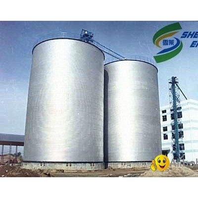 Assemble bolted steel silo with flat bottompicture1