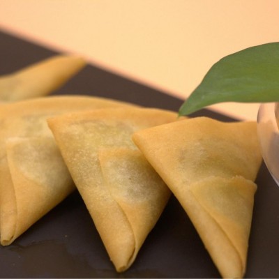 Vegetable Samosa,Pre-fried Samosa,Frozen Dimsum,Frozen Snack,Party Foodpicture1