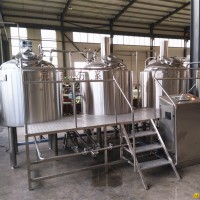 500L Hotel beer brewery equipment, craft beer making machine