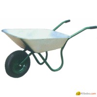 GARDEN TOOLS 65L WHEELBARROW WB6204 WITH RUBBER AIR WHEEL