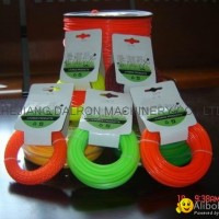 Grass nylon line with card head package