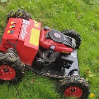 China remote control mower with tracks price