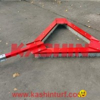 Triangular Brush for Artificial Turf