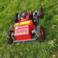 remote control mower with tracks for sale